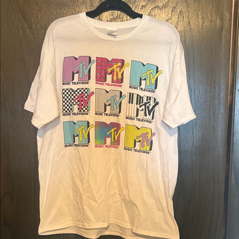 MTV Graphic White T-Shirt